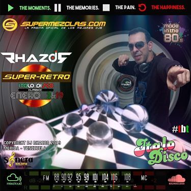 Dj Rhazor - Super Retro Italo Disco Enero 2019