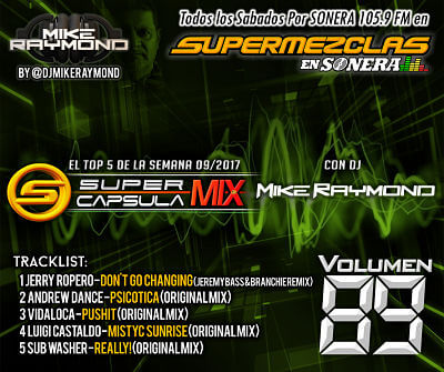 Super Capsula Mix - Dj Mike Raymond SCM 89