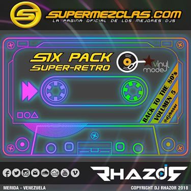 Dj Rhazor - Six Pack Super Retro Volumen 05